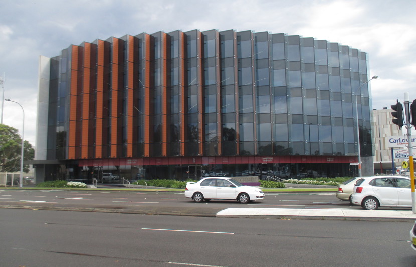 Street view of the The Gateway building, Newcastle NSW