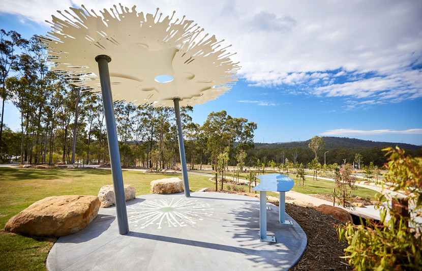 Borrol Lookout Park in Queensland - designed by RPS landscape architects