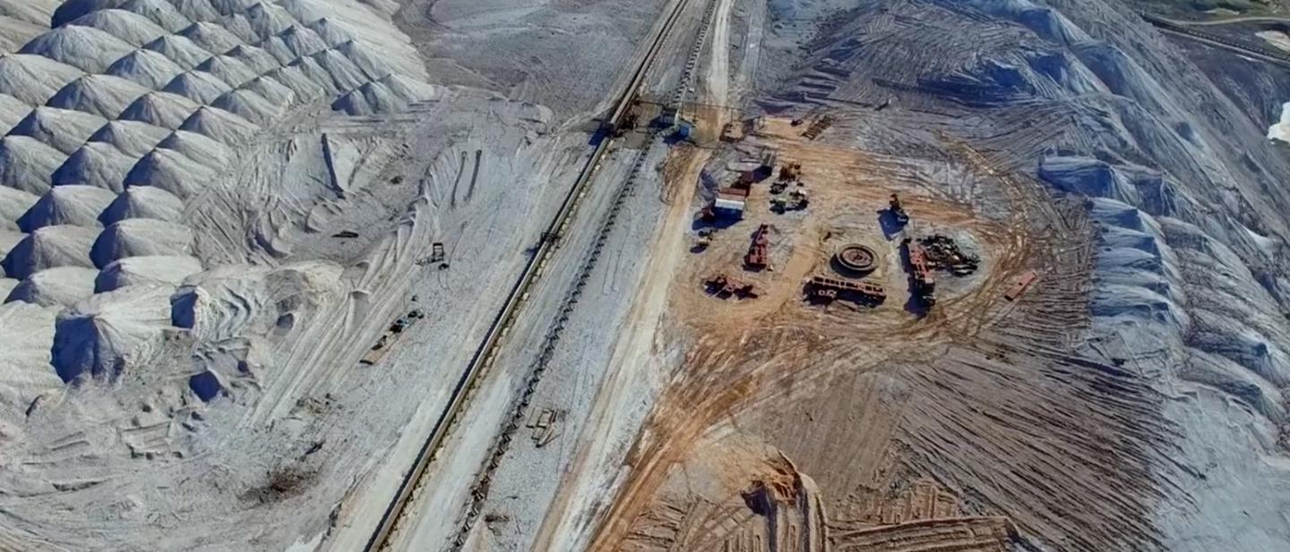 A view of resources from a mine