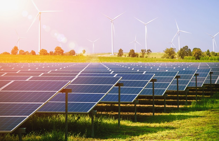 wind and solar farm in Australia