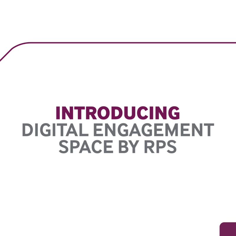 digital engagement space info-graphic screen grab