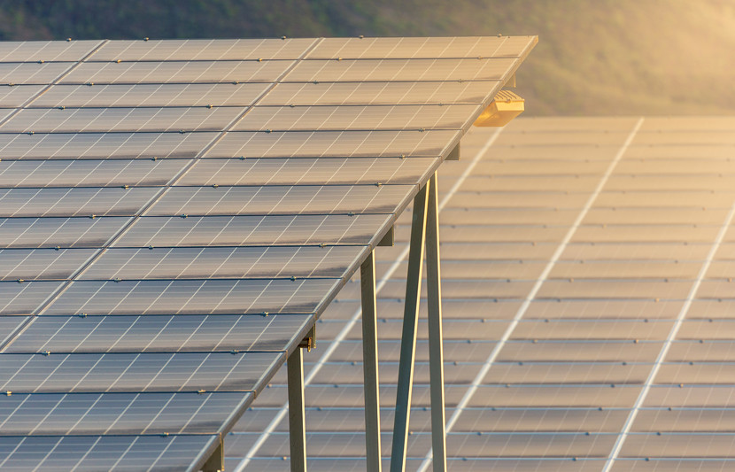 Solar Panels Closeup