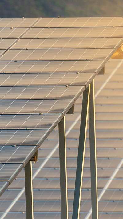 Solar Panels Closeup