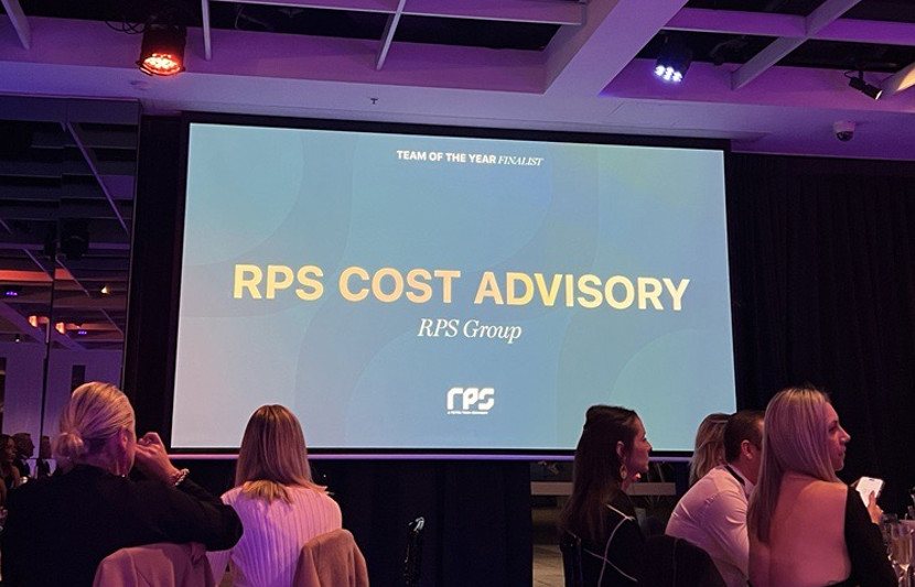 RPS' Cost Advisory team a finalist for team of the year at awards ceremony